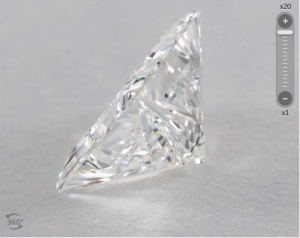 Princess Diamond Low Crown Height Maximize Carats 300x238 